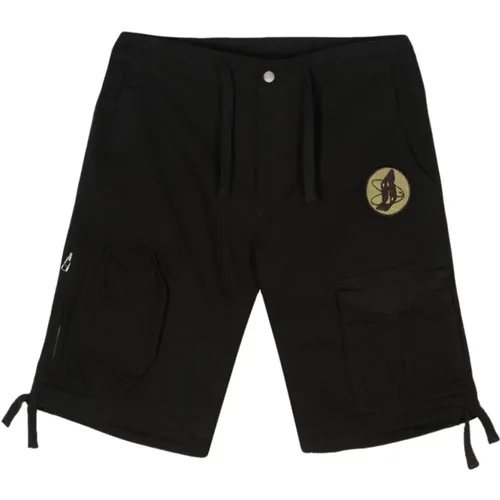 Cargo Shorts with Embroidered Logo , male, Sizes: S, L, M - Billionaire Boys Club - Modalova