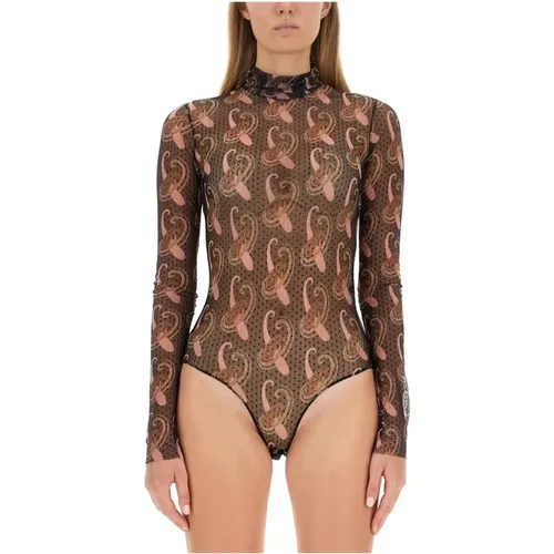 Body Top mit Paisley-Print , Damen, Größe: S - ETRO - Modalova