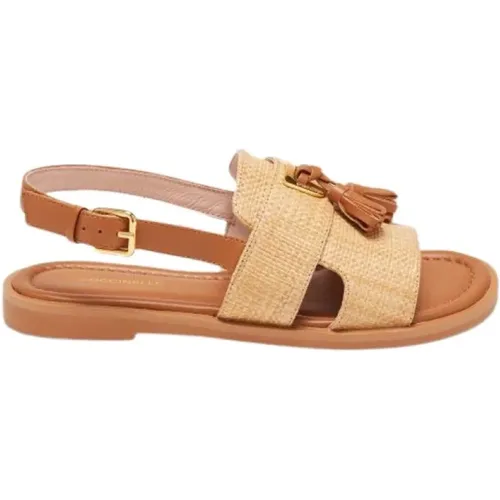 Flat Sandals , female, Sizes: 5 UK, 4 UK, 7 UK - Coccinelle - Modalova