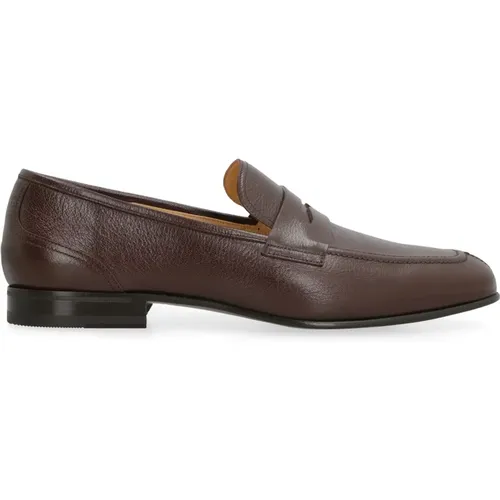 Körniges Leder Loafers , Herren, Größe: 41 EU - Bally - Modalova