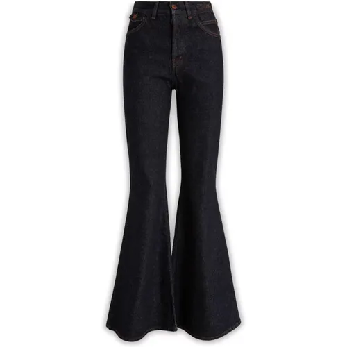 Flared Denim Jeans , female, Sizes: W24 - Chloé - Modalova