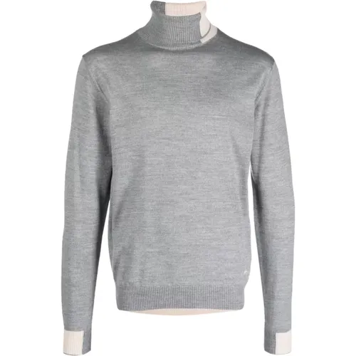 Herren Rundhals Pullover, Wolle,Rundhals Pullover - Manuel Ritz - Modalova