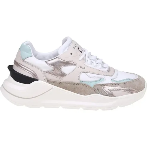 Womens Shoes Sneakers Cream Ss24 , female, Sizes: 4 UK, 5 UK, 6 UK - D.a.t.e. - Modalova