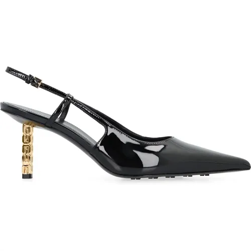 Slingback Pumps mit Skulpturalem Absatz , Damen, Größe: 39 1/2 EU - Givenchy - Modalova