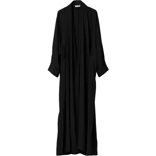 Elegantes Schwarzes Kleid mit Tiefem Ausschnitt - Rodebjer - Modalova