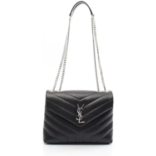 Pre-owned Leather shoulder-bags , female, Sizes: ONE SIZE - Saint Laurent Vintage - Modalova