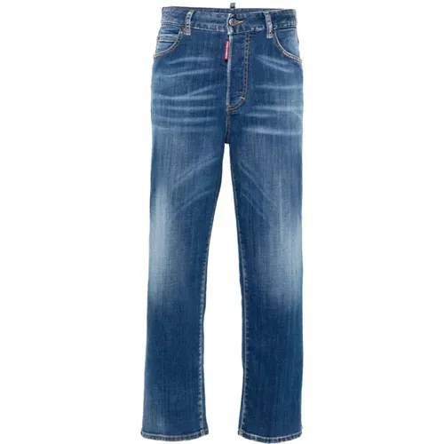 Slim Cut Indigo Denim Jeans , female, Sizes: S, 2XS - Dsquared2 - Modalova