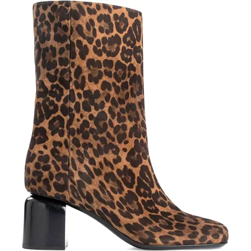 Leopard Ankle Boots , female, Sizes: 5 1/2 UK, 4 1/2 UK, 4 UK, 3 1/2 UK, 8 UK - Pierre Hardy - Modalova