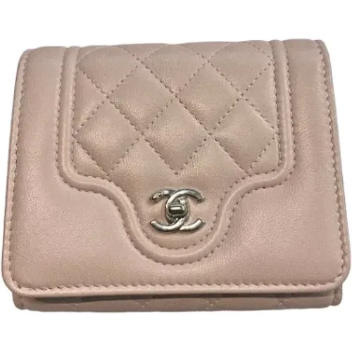 Pre-owned Leather Chanel Wallet , female, Sizes: ONE SIZE - Chanel Vintage - Modalova