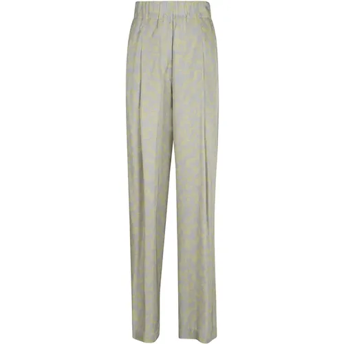 Women's Clothing Trousers Grey Ss24 , female, Sizes: XS, S - Dries Van Noten - Modalova