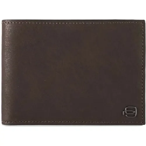 Rfid Wallet with Coin Pocket , male, Sizes: ONE SIZE - Piquadro - Modalova