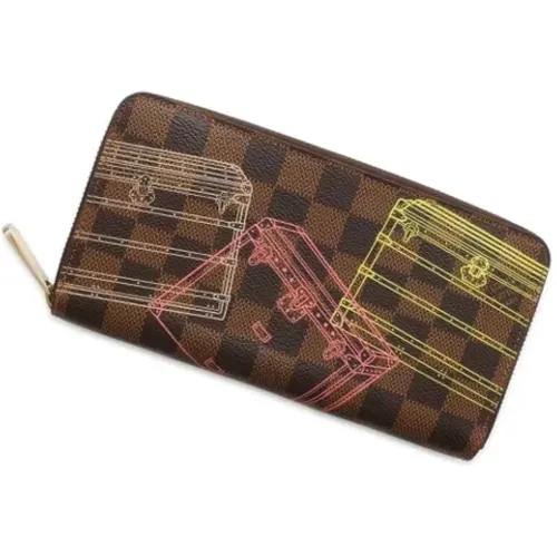 Pre-owned Canvas wallets , female, Sizes: ONE SIZE - Louis Vuitton Vintage - Modalova