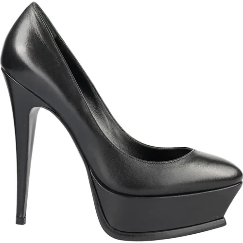 Tripon Leather Regular Fit Pumps , female, Sizes: 4 UK - Saint Laurent - Modalova