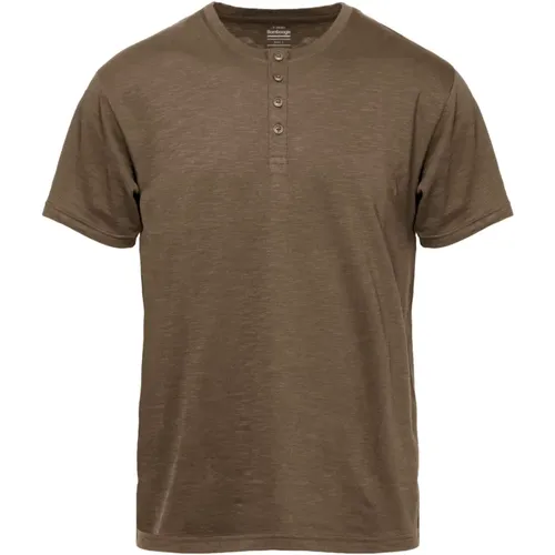 Flame Jersey Buttoned T-shirt , male, Sizes: 2XL - BomBoogie - Modalova