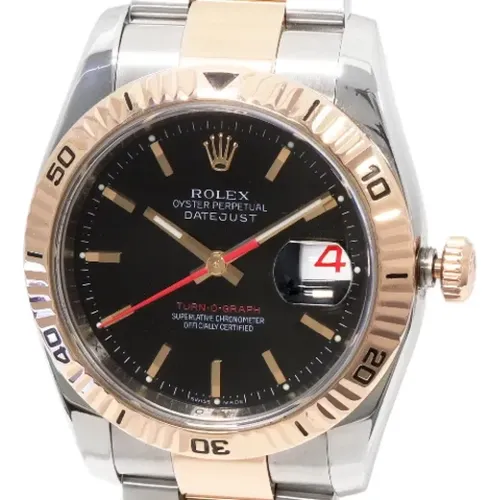 Pre-owned Metal watches , male, Sizes: ONE SIZE - Rolex Vintage - Modalova