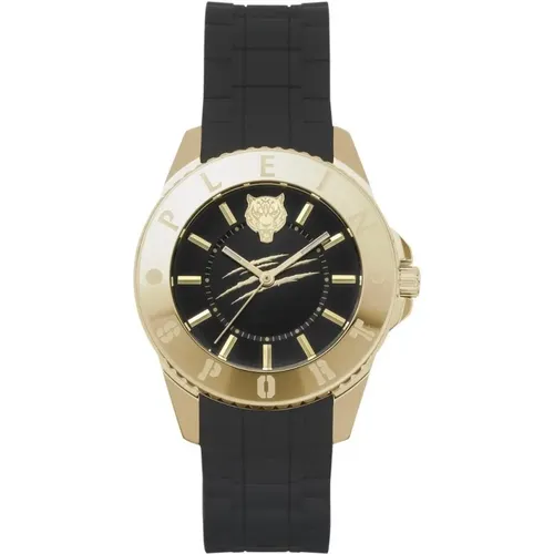 Glam Gold Watch , female, Sizes: ONE SIZE - Plein Sport - Modalova