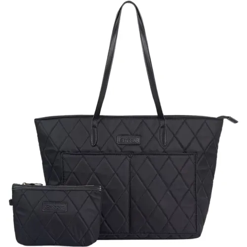 Quilted Solid Color Shoulder Bag , female, Sizes: ONE SIZE - Barbour - Modalova