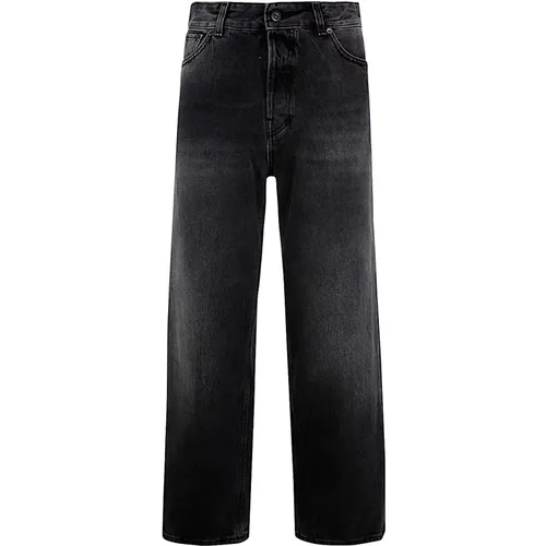 Spider Cropped Jeans , Damen, Größe: W26 - Haikure - Modalova