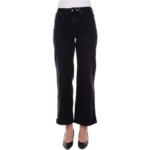 Schwarze Gewaschene Skinny Jeans , Damen, Größe: XS - Only - Modalova