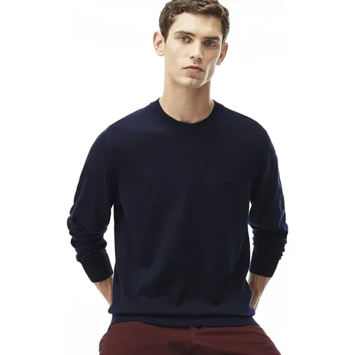 Blaue Pullover Kollektion , Herren, Größe: XS - Lacoste - Modalova