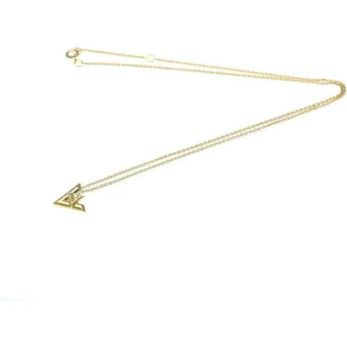 Pre-owned Rose Gold necklaces , female, Sizes: ONE SIZE - Louis Vuitton Vintage - Modalova