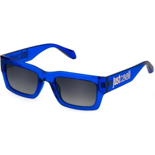 Blaue Rauch Gradient Sonnenbrille - Just Cavalli - Modalova