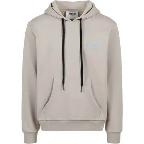 Logo Hoodie , Herren, Größe: S - Iceberg - Modalova