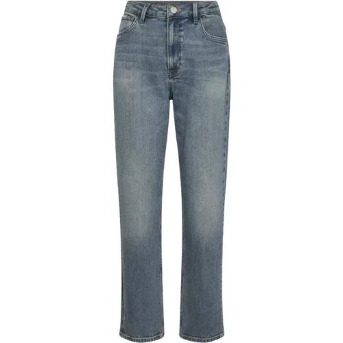 Galleon Boyfriend Jeans Blau , Damen, Größe: W25 - MOS MOSH - Modalova