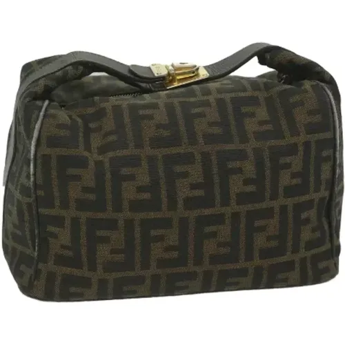 Pre-owned Canvas handbags , female, Sizes: ONE SIZE - Fendi Vintage - Modalova