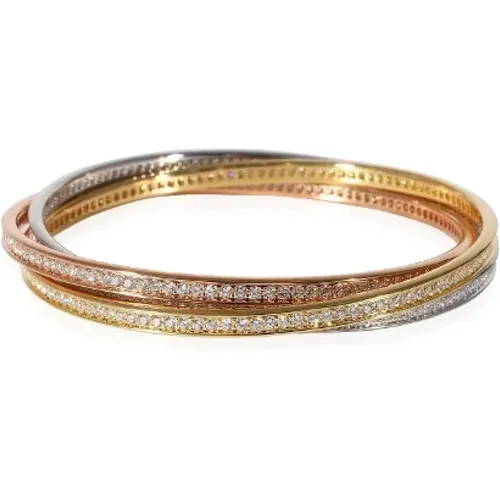 Pre-owned Metal bracelets , female, Sizes: ONE SIZE - Cartier Vintage - Modalova