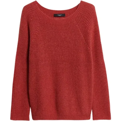 Round-neck Knitwear, Classic Collection , female, Sizes: L, XL, S - Max Mara - Modalova