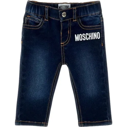 Jeans mit mittlerer Waschung - Moschino - Modalova