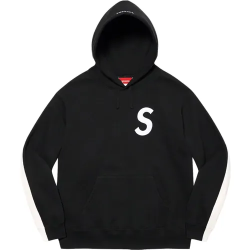 Limitierte Auflage S Logo Kapuzenpullover Schwarz - Supreme - Modalova