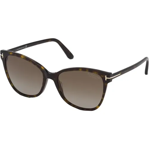 Dark Havana/ Sunglasses , female, Sizes: 58 MM - Tom Ford - Modalova