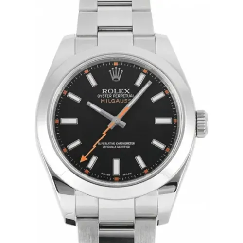 Pre-owned Metal watches , male, Sizes: ONE SIZE - Rolex Vintage - Modalova