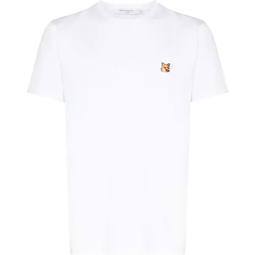 T-Shirts , male, Sizes: L, XL, 2XL, M - Maison Kitsuné - Modalova