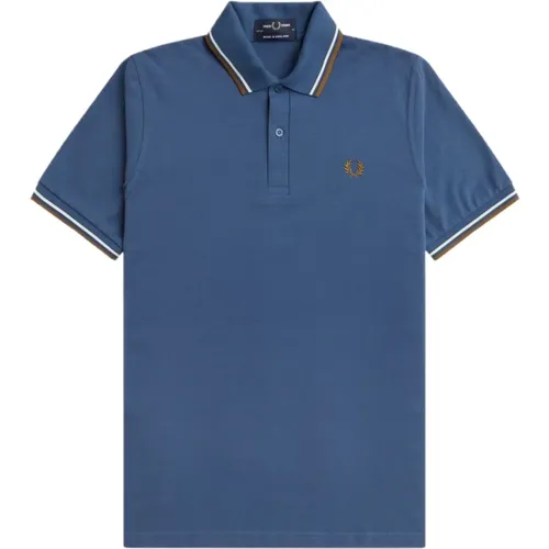 Midnight Twin Tipped Polo , male, Sizes: XS, 3XS, 2XS - Fred Perry - Modalova