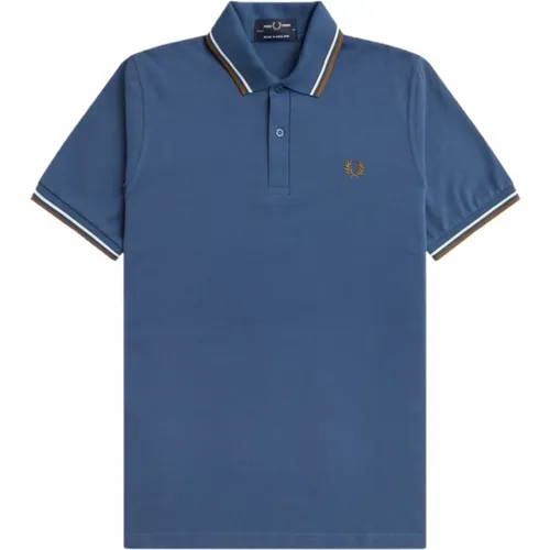 Midnight Twin Tipped Polo , male, Sizes: XS, 3XS, S, 2XS - Fred Perry - Modalova