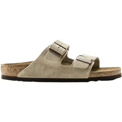 Arizona Suede Sandals , female, Sizes: 3 UK, 10 UK, 7 UK - Birkenstock - Modalova