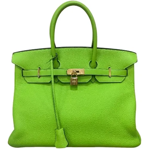 Pre-owned Hermès Birkin in leather , female, Sizes: ONE SIZE - Hermès Vintage - Modalova