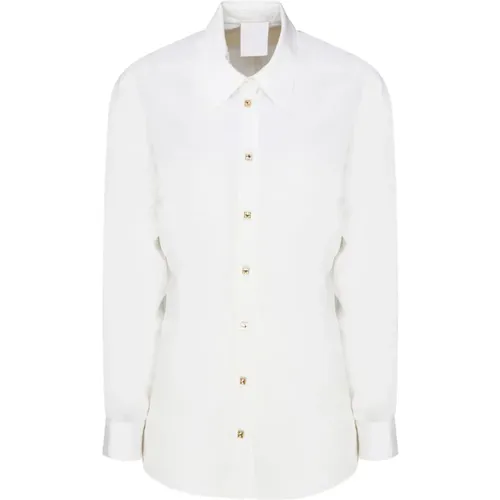Silk Rhinestones Detail Shirt , female, Sizes: XS, S - Givenchy - Modalova