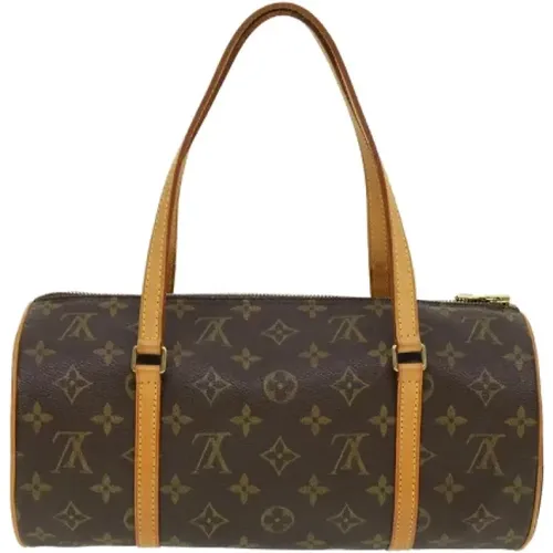 Pre-owned Canvas handbags , female, Sizes: ONE SIZE - Louis Vuitton Vintage - Modalova