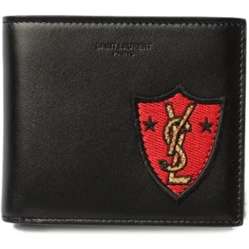 Pre-owned Leather wallets , female, Sizes: ONE SIZE - Yves Saint Laurent Vintage - Modalova