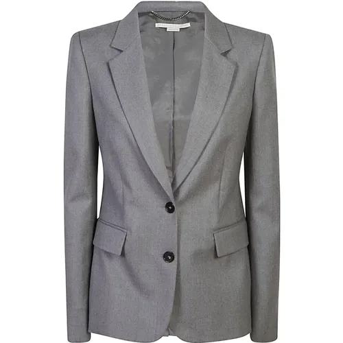 Grey Outerwear Aw24 Women's Fashion , female, Sizes: S, XS, 2XS - Stella Mccartney - Modalova