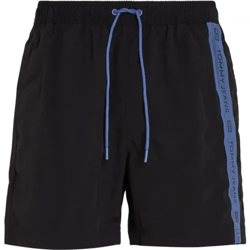 Logo Band Badehose - Schwarz - Tommy Jeans - Modalova