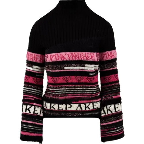 Bunte Pullover , Damen, Größe: XS - Akep - Modalova