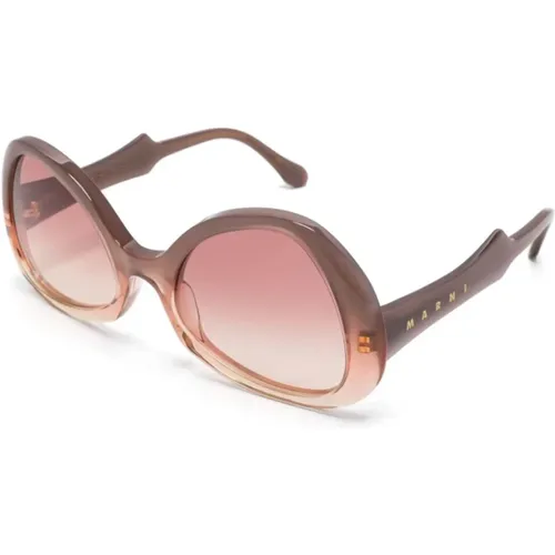 Z20 ANU Ohia Faded Sunglasses , female, Sizes: 55 MM - Marni - Modalova