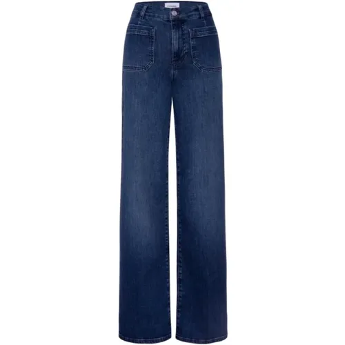 Gerades Jeans , Damen, Größe: W30 - Frame - Modalova