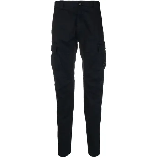 Casual Cargo Trousers in Grey , male, Sizes: XL - C.P. Company - Modalova