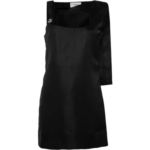 Kurzes Schwarzes Kleid , Damen, Größe: M - Coperni - Modalova